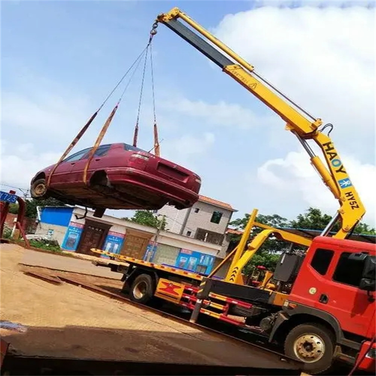 汉川吊车救援小汽车怎么吊